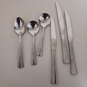 Reed & Barton Flatware BROOKSHIRE Stainless  Silverware Spoons Knive Replacement